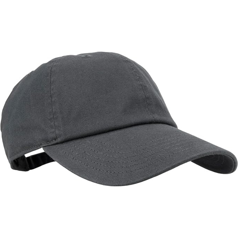 Classic Cotton Hat – Plain Polo Style Baseball Cap